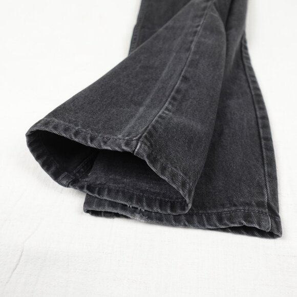 Vintage Levi's 516 Slim Straight Jeans Mens 34x32 Black Denim Made in Canada 90s - Picture 8 of 11